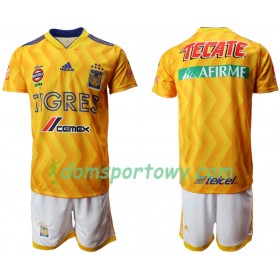 Koszulka Tigres UANL Dziecięcy Domowe Koszulki Piłkarskie 2019-2020 Krótki Rękaw